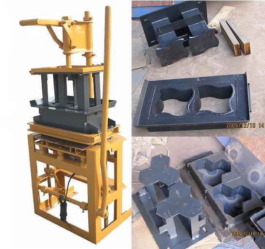 single block moulding machine