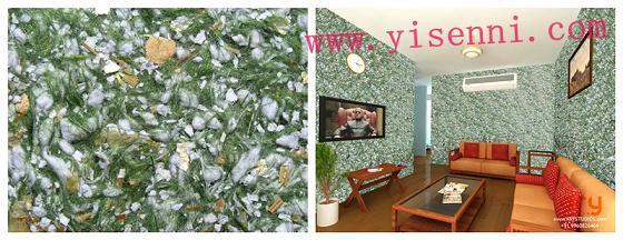 Ireland Green fashion wall decoration materials