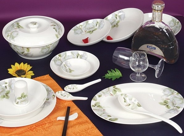porcelain dinnerware