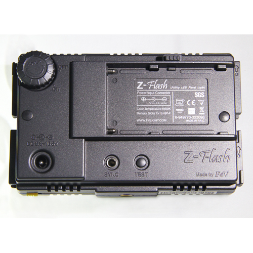 New Z-Flash Dimmable LED video Camera light