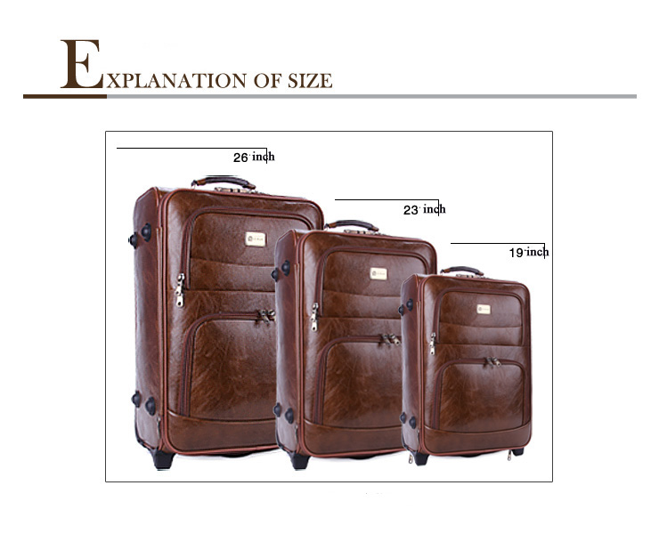 trolley luggage bag