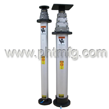 aerial telescopic mast cctv mast mounting