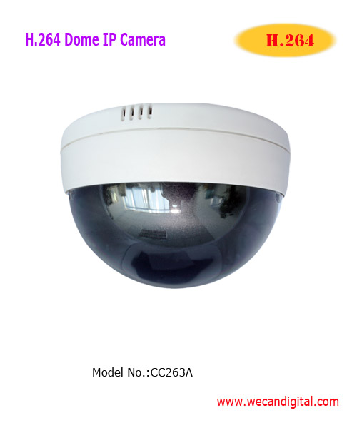 H.264 Dome IP Camera