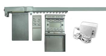 Motorized Curtain with Clutch, Integrateable