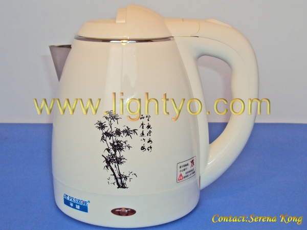 Electric kettle, Stainless steel kettle