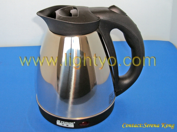 Electric kettle, Stainless steel kettle