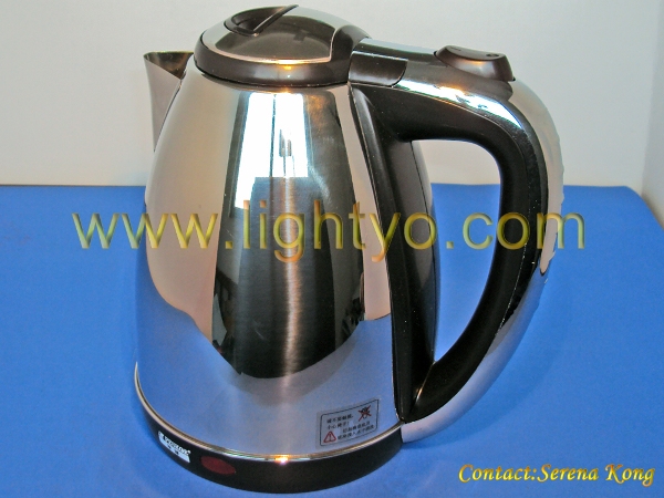 Electric kettle, Stainless steel kettle