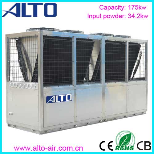 Public pool heat pump