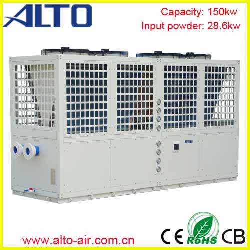 Industrial air source pool heat pump