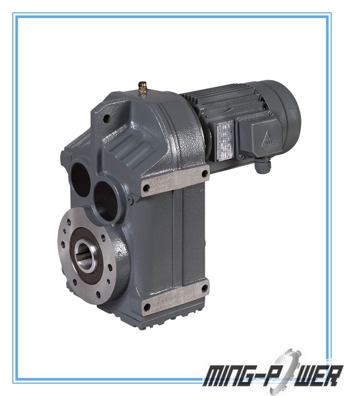 F series parallel shaft helical geared motor