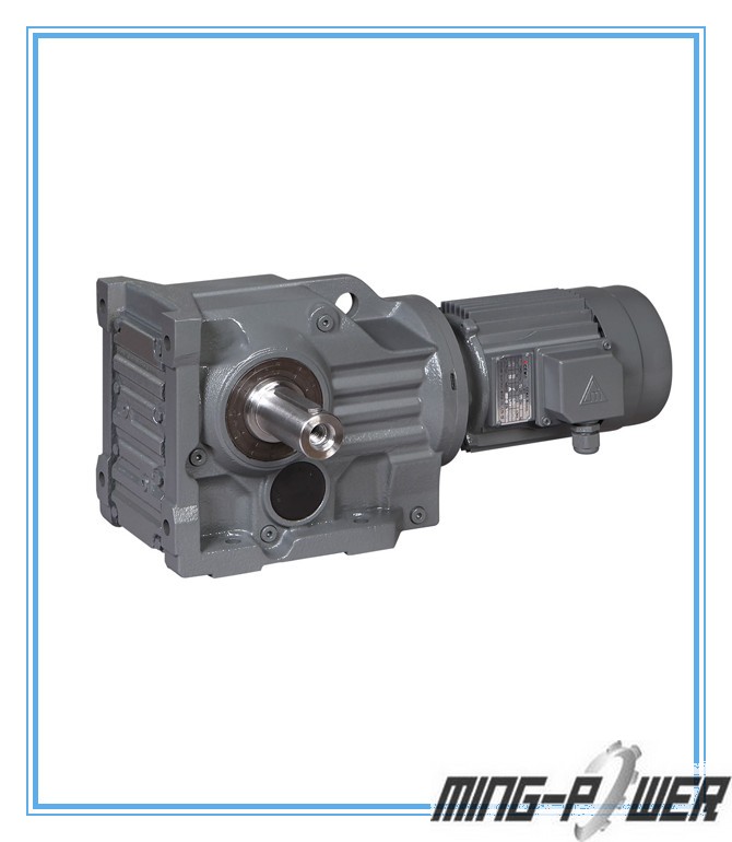 K series helical-bevel geared motor