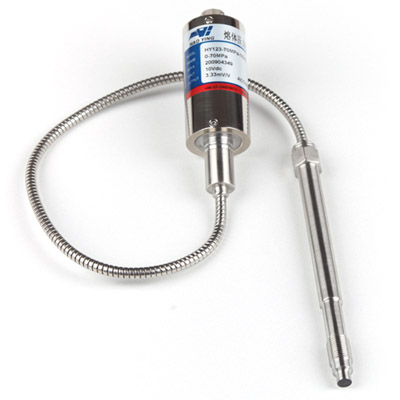 Melt pressure transmitter