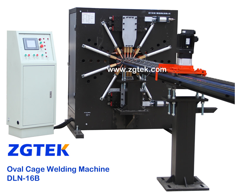 Filter bag cage welding machine line