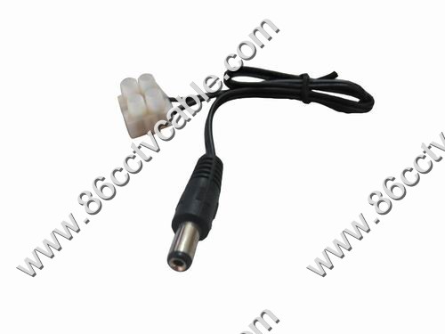 DC Power Pigtail With with Screw Mount