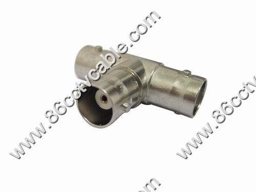 BNC T Type Adapter, RG59 Coaxial Connector