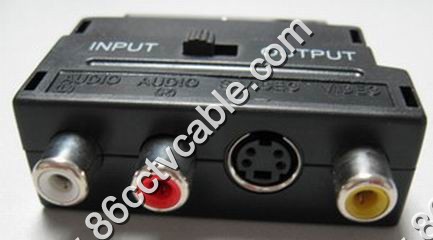 SCART to RCA converter, SCART to RCA Socket