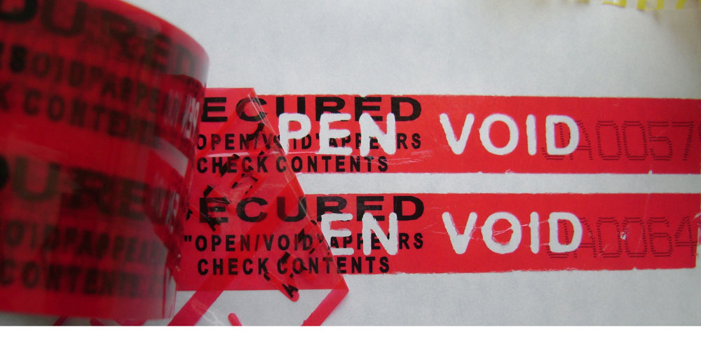 tamper evident security tapes