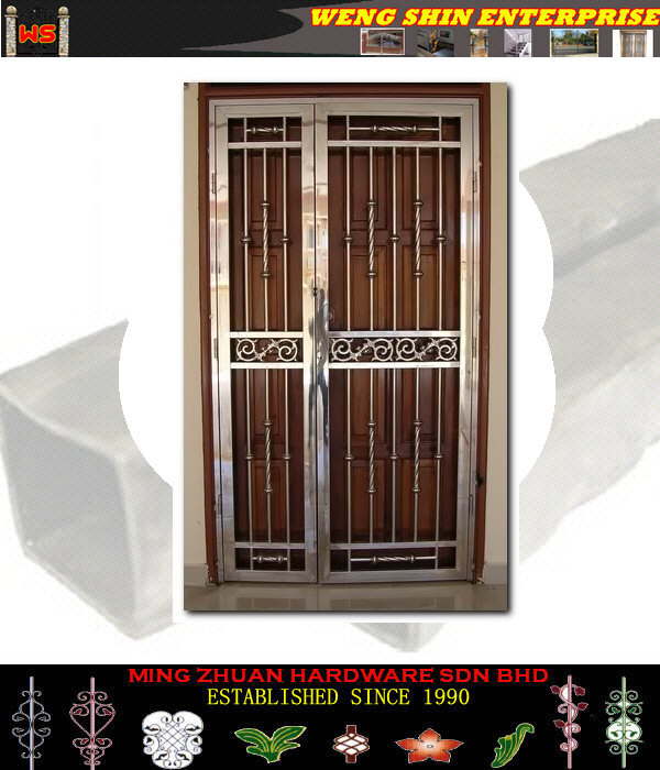 Stainless Steel Door Design