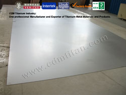 Titanium Plate for Heat Exchanger
