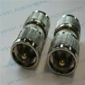 RF adapter UHF Male to UHF Male