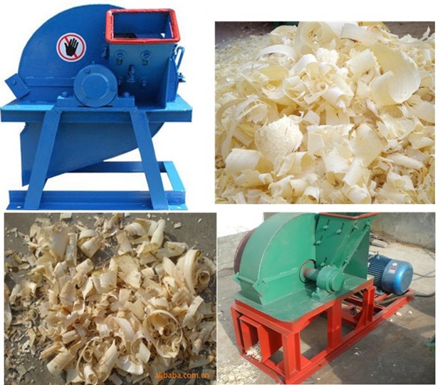 Wood shaving machine for animal bedding