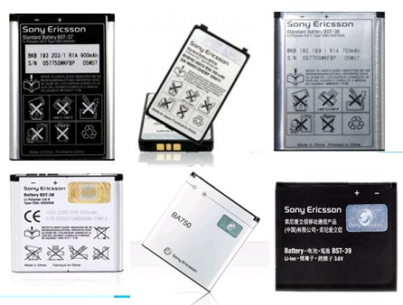 Mobile Phone Batteries For Sony Ericsson