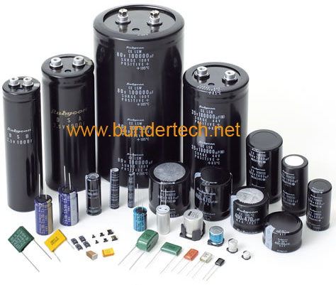 Capacitor,NICHICON,ELNA,RUBYCON,NIPPON etc.