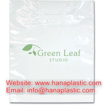 Heat-patch handle plastic bag