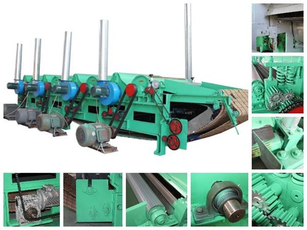 cotton waste recycling machine