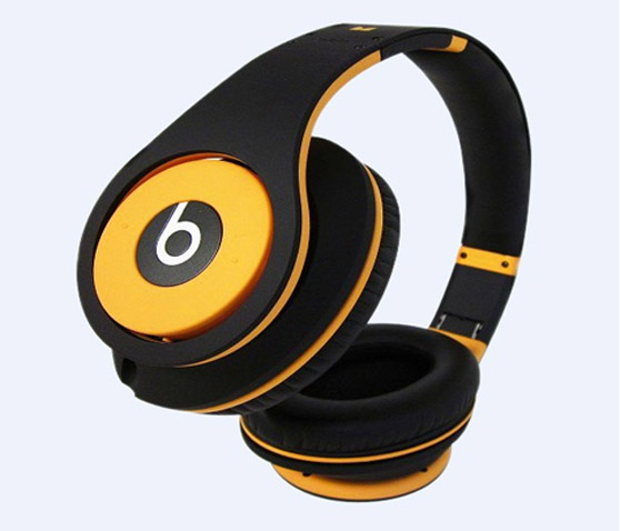 Dre Studio High-Definition Headphone Black Yellow