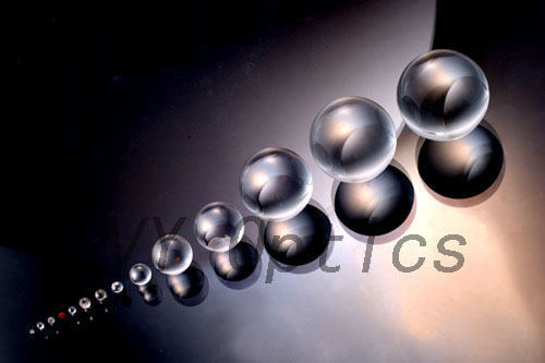 optical fused silica spherical ball lens from China