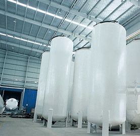 Cryogenic LNG storage tank
