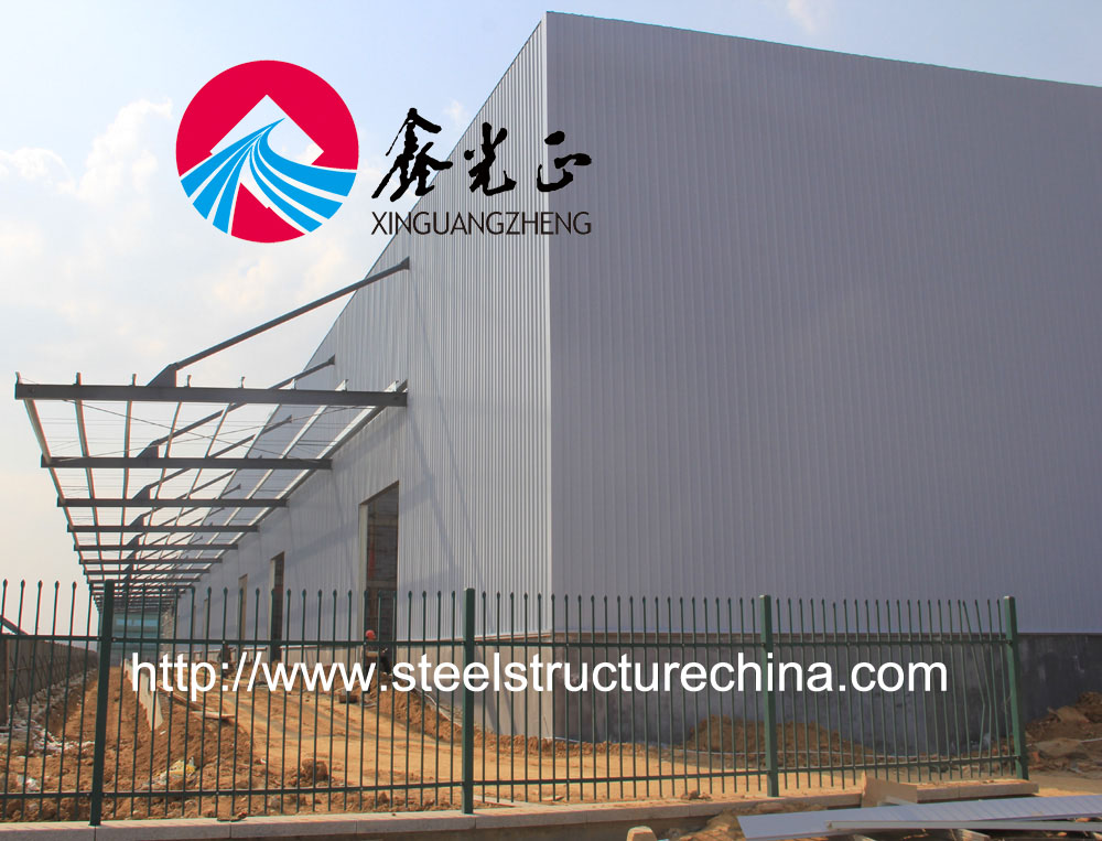 construction design steel structure prefabricated warehouse building