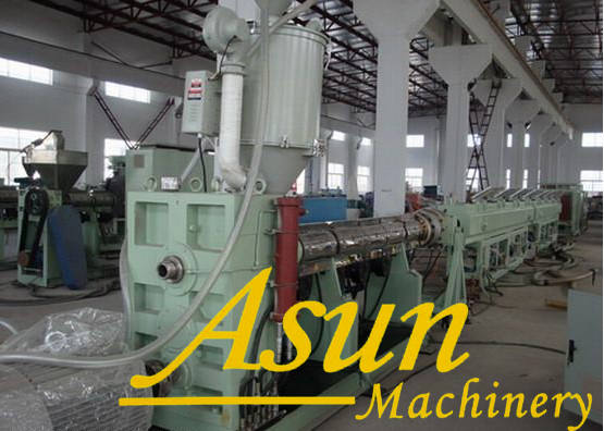 PE pipe production line