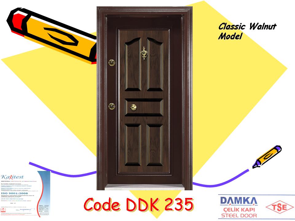 classical steel doors