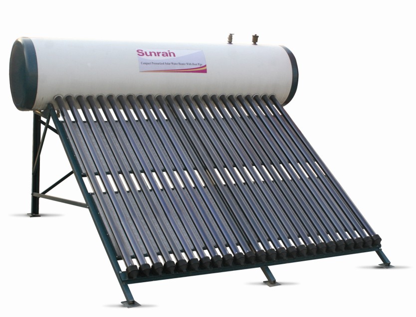 Solar Water Heater With Heat Pipe