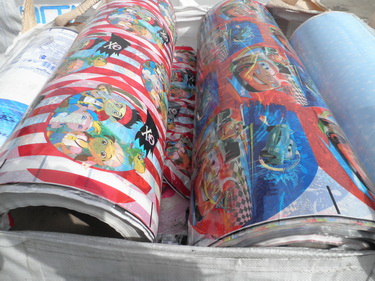 Mixed printed rolls