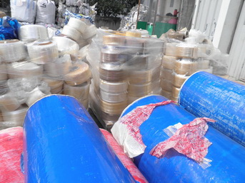 BOPP-PVC Rolls with glue