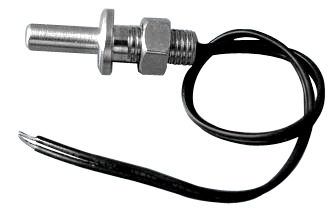 Threaded stainless steel thermistor sensor