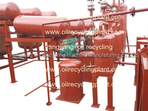 Used Car Engine Oil Vacuum Distilling Equipment