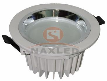 8inch LED down light, recessed, matt white