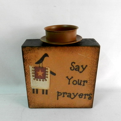 antique candle holder