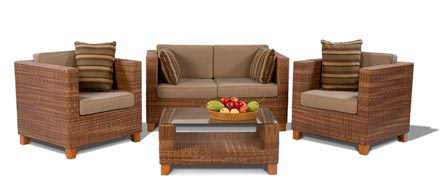 Poly Rattan Sofa Set