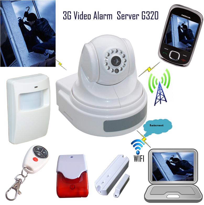 3G GSM Remote Camera Alarm