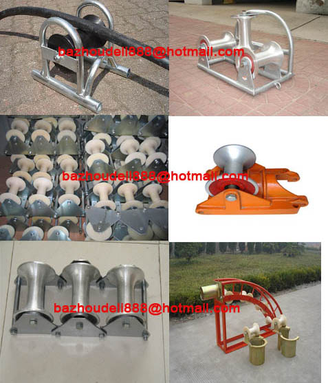 Underground Cable Rollers, Cable Rolling