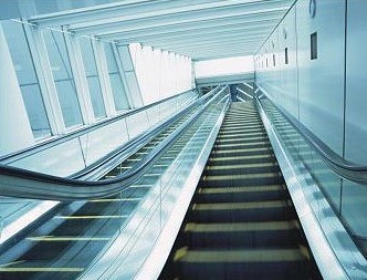 Outdoor escalator