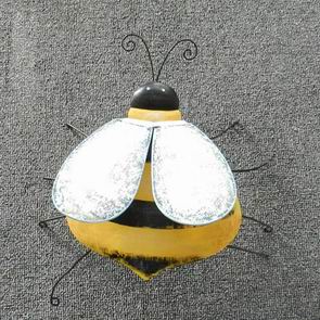 metal ladybird decoration