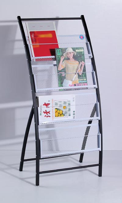 Literature display rack