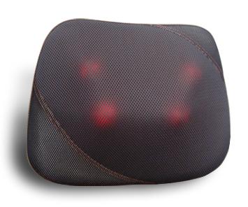 massage pillow with 4 shiatsu massage heads