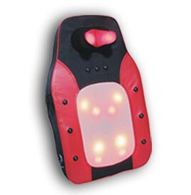 massage cushion streamline structure on neck part